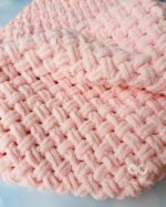 Baby blanket peach
