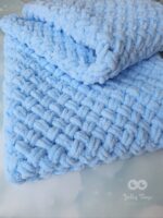 Baby blanket blue - Image 4