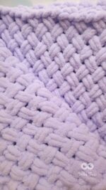 Purple baby blanket - Image 2