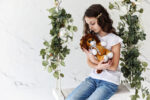Dark yellow lion. Personalised gift - Image 4
