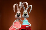 An eye-catching interior accessory for the interior - rabbit girl - Image 4