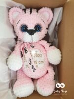Tiger girl in pink pajamas-symbol of the year 2022 - Image 2
