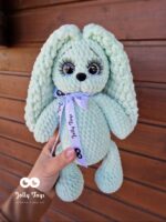 Mint Green Rabbit Gender Neutral Name Gift