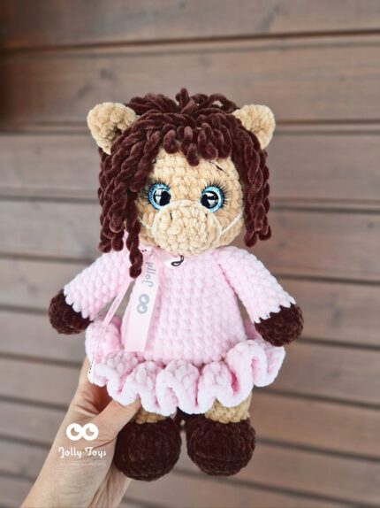 2026 aasta sümbol hobune-tüdruk kleidis