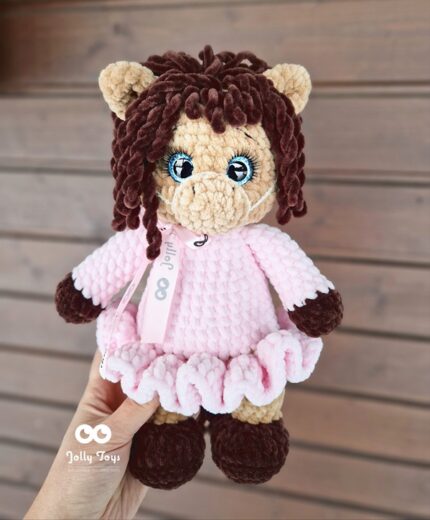 2026 aasta sümbol hobune-tüdruk kleidis