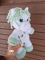 Suurem valge/münt hobune Nime ja sünniandmetega 2026 aasta sümbol - Image 2