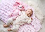 Pink bunny with long ears. Personalised gift - Image 2