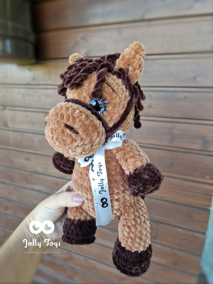 2026 Symbol: Brown Horse – Personalized Christening Gift - Image 1