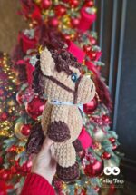 Isikupärane heegeldatud helepruun hobune-Sinu beebi esimene parim sõber ja armsaim mälestus! - Image 2