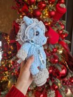 A small light-blue horse, personalized with a name- the symbol of the year 2026. - Image 2